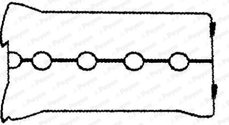 Прокладка ГБЦ Payen JM5303