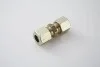 Соединитель прямой 12x12 пластиковых трубок с гайками 076.003-00A