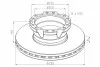 Гальмівний диск PETERS TRUCK 106.004-10 DAF LF 330MM ABS TYЈ PE AUTOMOTIVE 10600410A (фото 2)