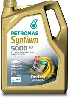Олива моторна SYNTIUM 5000 FJ 5W-30 SN (5L) PETRONAS 70542M12EU