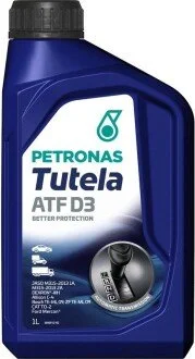 Олива трансмісійна TUTELA ATF D3 (1L) PETRONAS 76127E15EU
