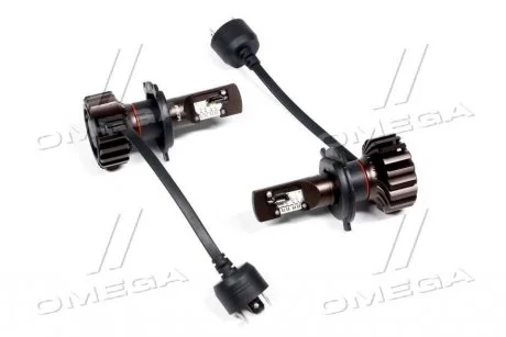 Комплект автоламп LED H4 11342U91 12/24V Ultinon Pro9100 +350% X2 (шт.) PHILIPS 11342U91X2