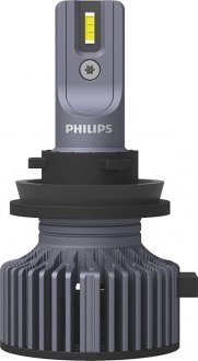 Лампа светодиодная LED H11 12/24V Ultinon Pro3022 HL +100% 20W 6000K (комплект) PHILIPS 11362U3022X2