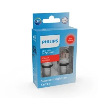 ZAROWKA LED 12V P21/5W ULTINON PRO7000SI PHILIPS 11499RU70X2