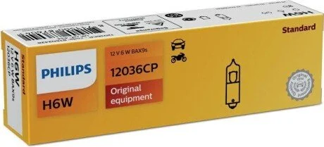 Автолампа 6W PHILIPS 12036 CP