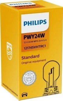 Лампа PWY24W PHILIPS 12174SVHTRC1