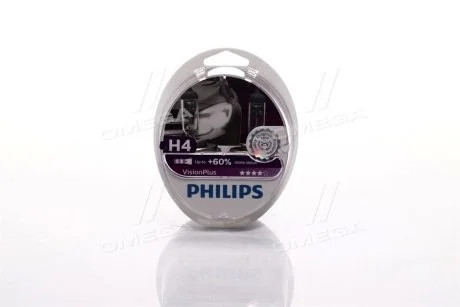 Автолампа галогенова 60/55W PHILIPS 12342 VP S2