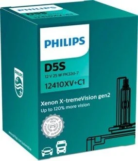 Лампа D5S PHILIPS 12410XV+C1