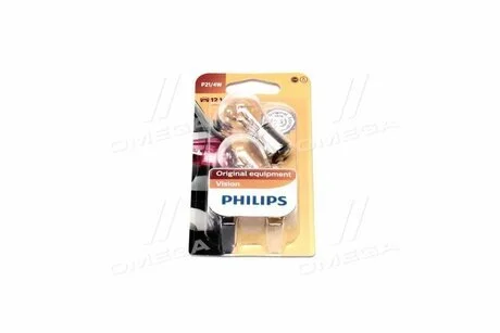 Автолампа 21/4W PHILIPS 12594 B2
