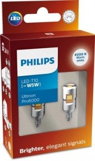 Автолампа светодиодная PHILIPS 24961WU60X2