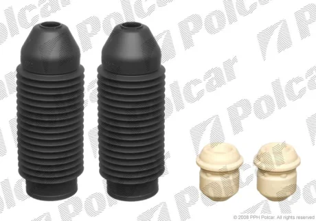 Комплект пиляків і відбійників лівий+правий | AUDI/VW/SEAT/SKODA Polcar 11103455