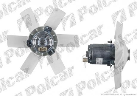 Вентилятор без корпусу Polcar 130723U2