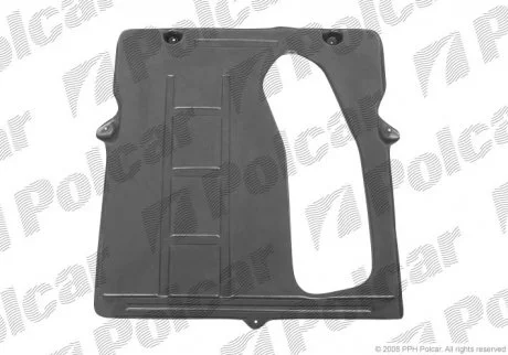 Захист під коробку передач AUDI 80 (B3), 86- Polcar 1307347