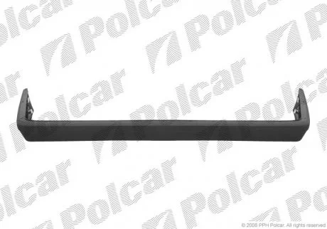 Бампер задній AUDI 100 82- Polcar 131596