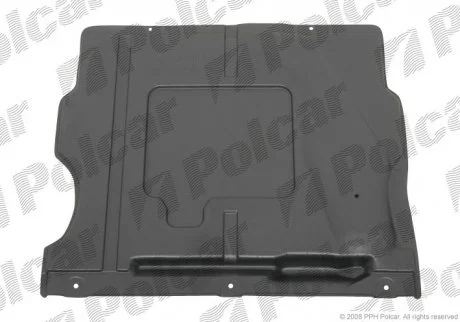 Захист під коробку передач AUDI 100, 90- Polcar 1316347