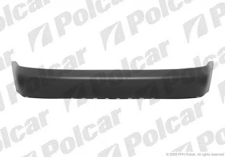 Бампер задній AUDI A3, 00- Polcar 1323961
