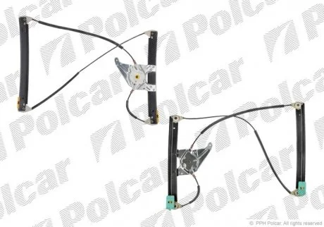 Склопідйомник електричний без електромотора Polcar 1323PSG2