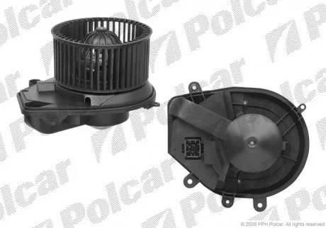 Вентилятор кабіни AUDI A4/VW PASSAT V Polcar 1324NU1
