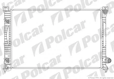 Радіатор охолодження Polcar 1327083