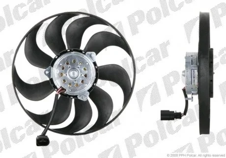 Вентилятор без кожуха AUDI A3 04-/TOURAN Polcar 133123U1