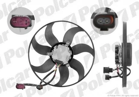 Вентилятор без кожуха VW/AUDI Polcar 133123U6