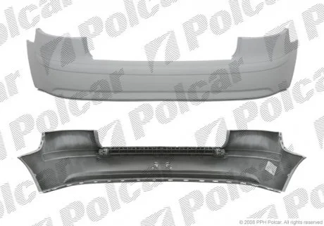 Бампер задній | AUDI A3 03-08 Polcar 133196J