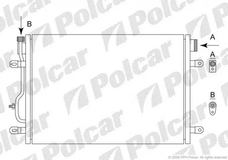 Автозапчасть Polcar 1334K8C1S