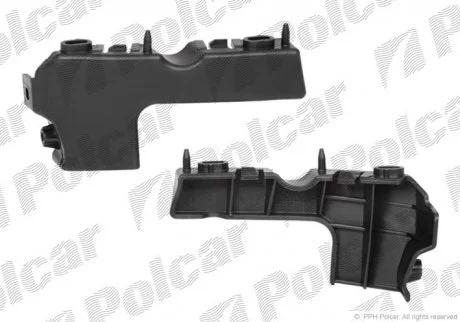 Кронштейн бампера A4, SDN/AVANT 04-08 Polcar 1335076