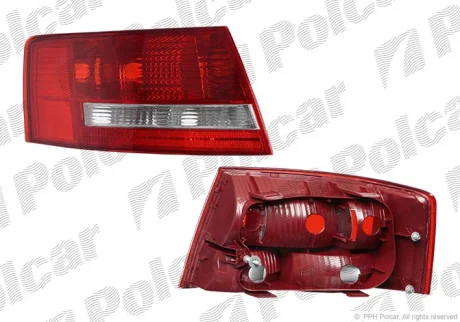 Ліхтар задній | A6 SDN/KOMBI 05- Polcar 133888E