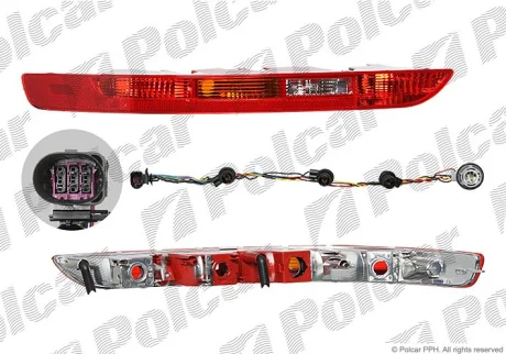 Ліхтар задній | Q5, 09.08- Polcar 136587U