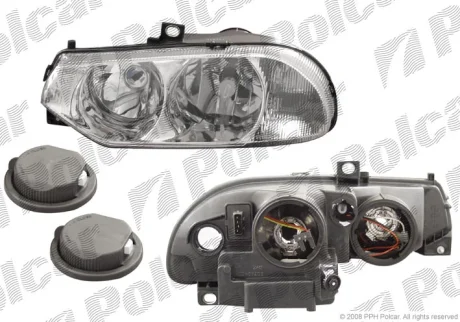 Фара основна | ALFA ROMEO 156, 97- Polcar 140810E