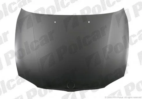 Капот BMW 1 E87, 09.04- Polcar 200103