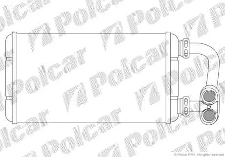 Радіатори обігріву | 3 E36 91- Polcar 2007N84