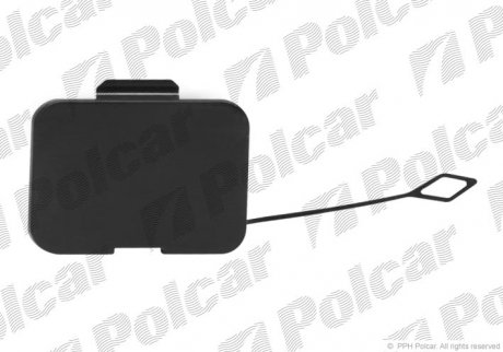 Заглушка крюка буксировки Polcar 2008079