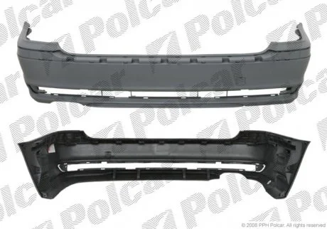 Бампер задній BMW 3 E46 KOMBI, 98- Polcar 2008962
