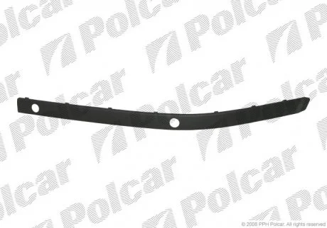 Молдинг бампера BMW 5 E39 00-03 Polcar 20160726