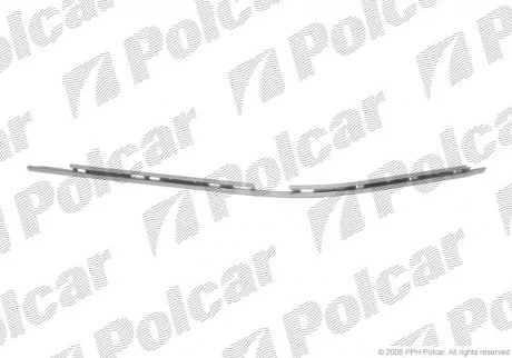 Фото 1 - молдинг накладки бампера BMW 5 E39, 00- Polcar 20160734 Молдинг накладки бампера BMW 5 E39, 00- Polcar 20160734 (фото 1)