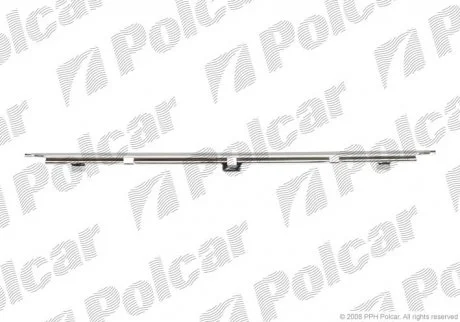 Молдинг накладки бампера Polcar 2016078