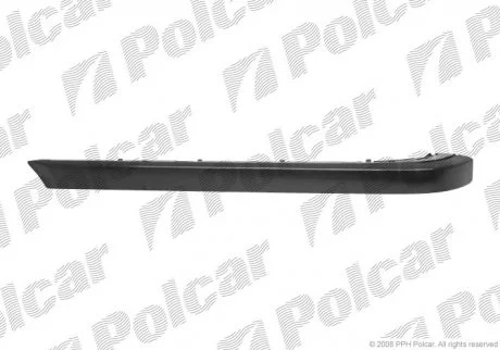 Накладка бампера лівий | BMW 7 E38, 94- Polcar 20229611