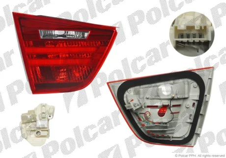 Ліхтар задній | 3 (E90/E91), 08.08- Polcar 2042883U