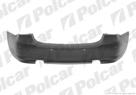 Бампер задній | 3 (E90/E91), 08.08- Polcar 20429612