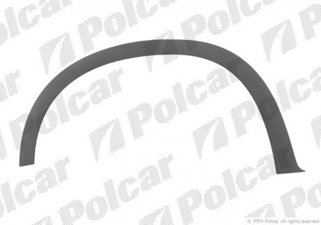 Накладка крыла Polcar 20510110