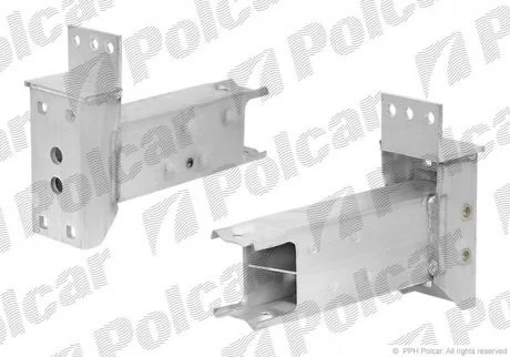 Кронштейн бампера X3, 06.03-11.10 Polcar 2055075
