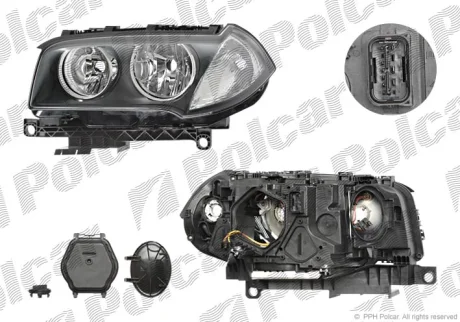 Фара основна | X3, 06.03-11.10 Polcar 2055094U