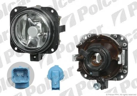 Фара протитуманна перед прав/лев 6204A0 НЕИСПОЛЬЗ_Citroen Polcar 2327291E