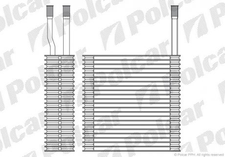 Випаровувач кондиціонера Polcar 2406P81