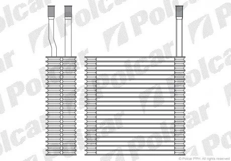 Випаровувач кондиціонера Polcar 2406P81