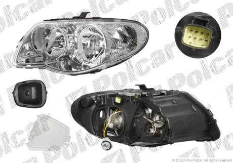 Фара основна | VOYAGER, 01.05-01.08 Polcar 2421101E