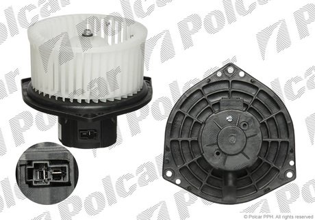Вентилятор салона Chevrolet Aveo 1.2-1.5 09.02- Polcar 2500NU-1