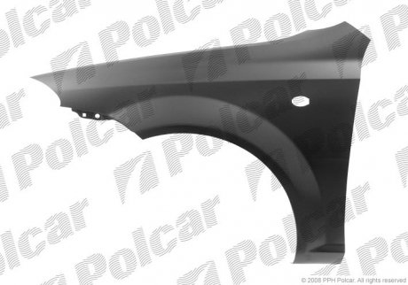 Крило переднє Polcar 250502